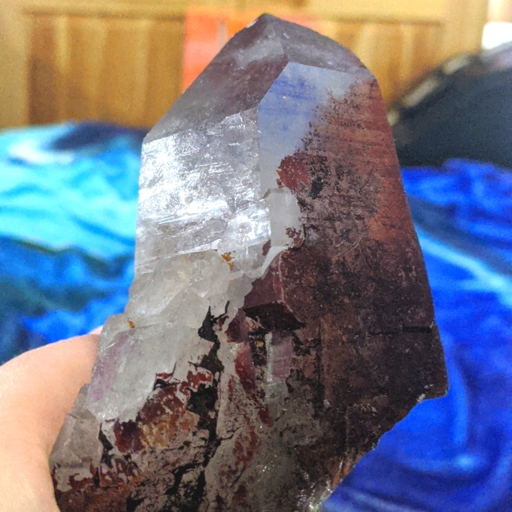 Lemurian Red Castle Quartz - Tuscon Gem Show Himalayan